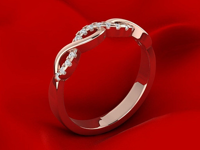 Luxury Engagement Ring 3D Model