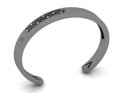 Unique Bangle design for A&A Jewels Co.