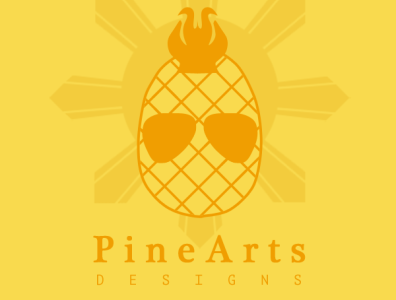 Main logo for PineArts Designs