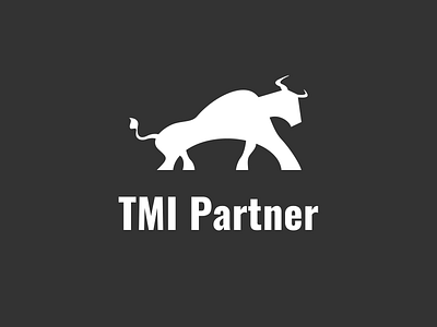 TMI Partner Logo Design branding illustration investment logo ui ux