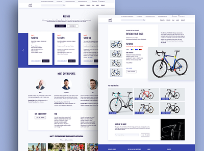 El Maestro Bike Shop website design concept bikes bikeshop branding ineraction design logo responsive typography ui ux web design