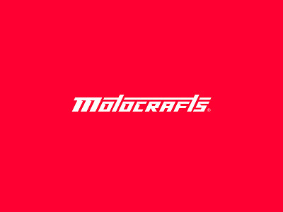 Motocrafts - logo design branding identity logo mechanic modern motorcycle typography