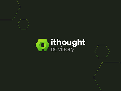 Ithought - Logo branding clean concept design icon identity identity design logo