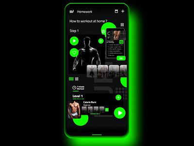 Fitness App Design
