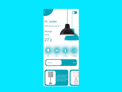 Lamp Light App deisgn after effect android app figma ios mobile xd design