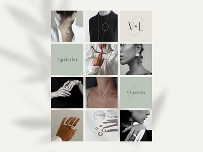 Instagram design for a jewelry brand 💎