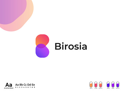 Birosia | B letter logo design