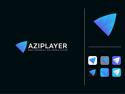 AZIPLAYER logo app branding creative logo designer flat free logo free logo mockup free logo template identity illustration illustrator logo logo design logo designer logo process logomark logos logotype sign vector