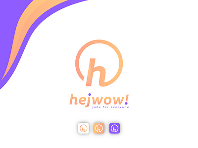 hejwow | h letter logo app branding business logo creative logo flat free logo free logo mockup h letter logo identity illustration illustration design illustrator logo logo mark logo process logodesign logos logotype sign vector