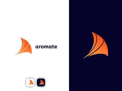 aromate | a letter logo