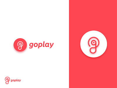 Logo Design for goplay | go logo app branding creative logo flat free logo free logo mockup go logo graphic design identity illustrator logo logo design logo designer logo mark logo process logo type logos modern logo play logo vector