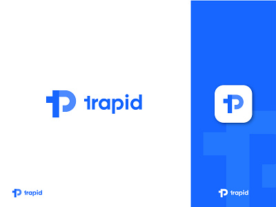 logo design for trapid | tp logo design