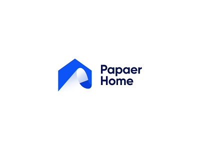 Home Paper Logo Design abstract logo app logo branding creative logo design flat home logo icon design identity logo logo design logo mark logotype modern logo paper logo popular simple logo vector