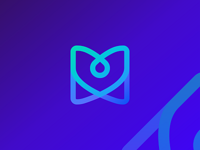 Letter M logo design