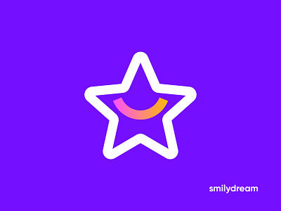 smily star logo design abstract brand design branding colorful concept creative daily flat gradient logo graphicdesign icon design inspiration logo logodesign logotype minimal modern simple symbol vector