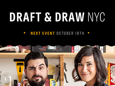 Save the Date 10.18.13 beer craft draft draw drawing event mobile nyc social talk