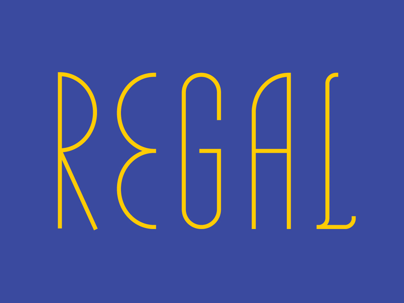 Eagle / Regal Typeface WIP font letters numbers type typeface typography