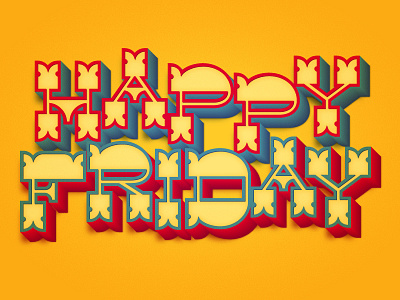 Happy Friday! beer cocktails day drinking drinkbeer drunk friday happy happy friday hour lettering typography
