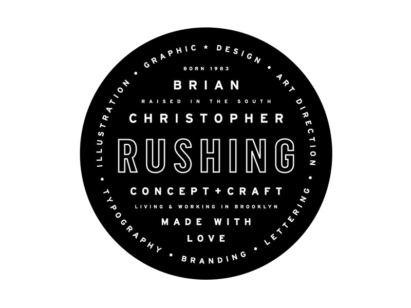 Typography By Chris Rushing On Dribbble