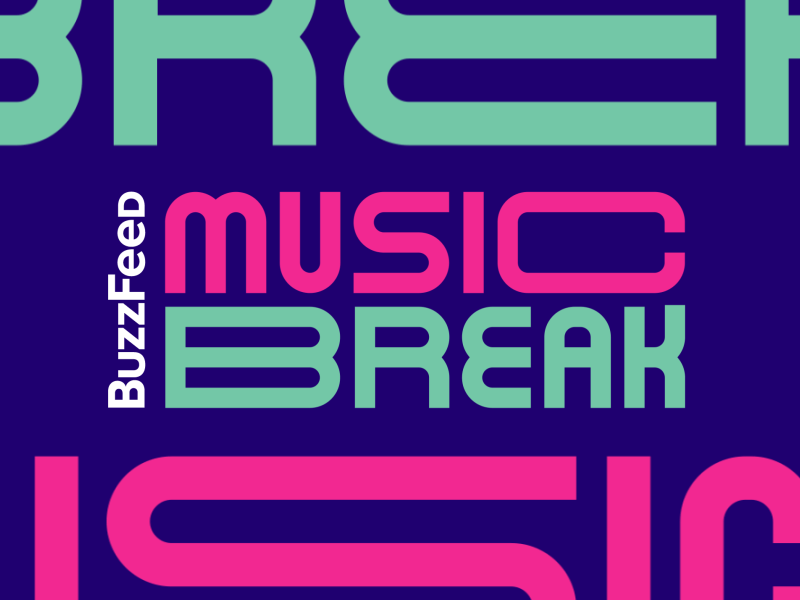 BuzzFeed Music Break animation break buzzfeed music type typography