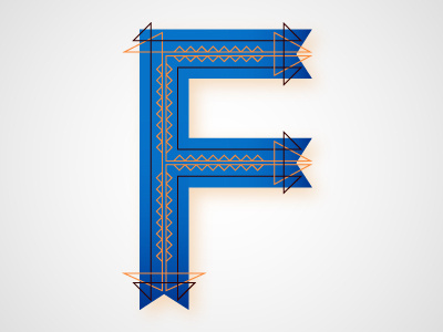 F dropcap f letterforms lettering letters type typography