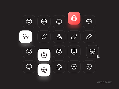 Blendoo, a Healthcare Icon Pack