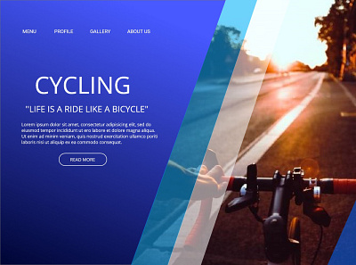 CYCLING design ui web