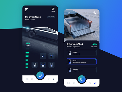 Tesla Cybertruck Control App