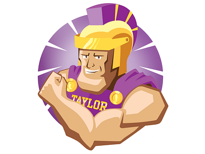 Taylor University “Trojans” Intermurals Logo