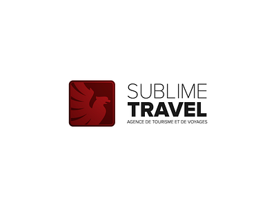Sublime Travel logo algeria eagle logo sublime tourism travel voyage