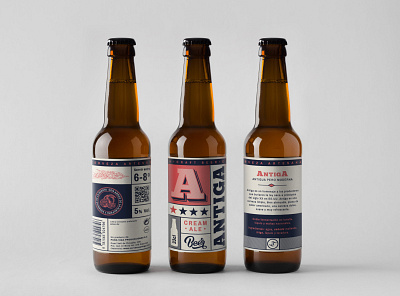 Antiga beer branding branding labeldesign packaging