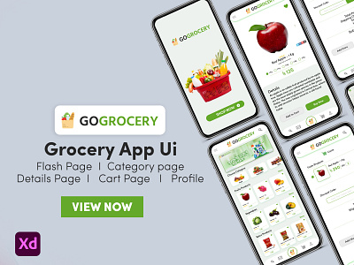 Grocery Mobile App Ui