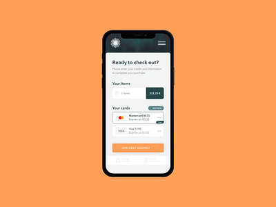Credit Card checkout / DAILY UI 002 button check out checkout credit card creditcard dailyui form mastercard shadow ui ux uxui visa
