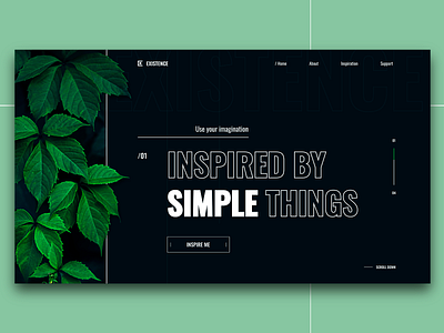 Existence: Website for Your Inspiration