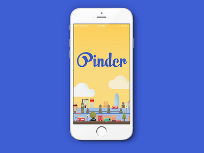 Pinder app ui ux