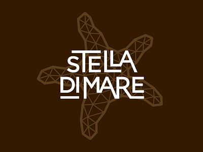 Stella di Mare branding design logo