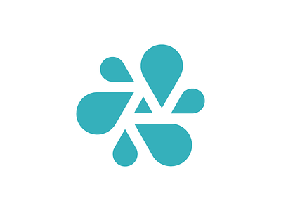 A Reverse branding geometry logo design