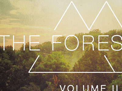 The Foresters Volume II album cover artwork cd foresters helvetica neue trees
