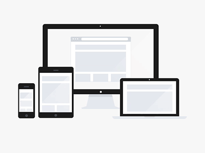 Websites (animated) animated css devices grid ipad iphone laptop less is responsive website