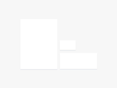 Stationery (animated) animated business card css envelope less is letterhead