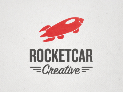 Rocketcar Creative creative design knockout logo nicholas petersen rocketcar signpainter type