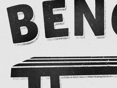 Bench bench branding furniture identity logo table texture vista sans workbench workshop