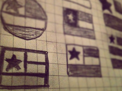 Flag flag freedom icon logo patriotic pencil sketch