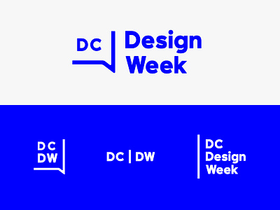 DC Design Week 2016 dc dc design week design week identity logo mark system