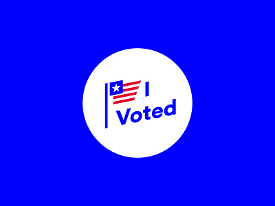 I voted! get out the vote go vote illustration vote voted