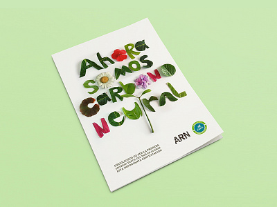 Arn Poster carbon neutral craft nature poster type
