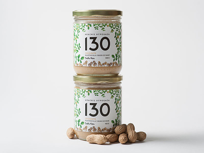 130 Peanut Butter botanic draft food illustration natural organic packaging