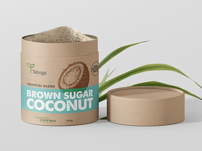 Taboga Tropical Blend Sugar blend comodity costa rica label packaging sugar sugarcane