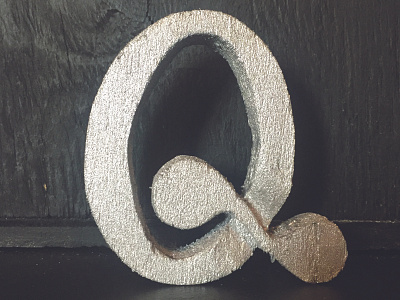 Wooden Q - Hand Carved