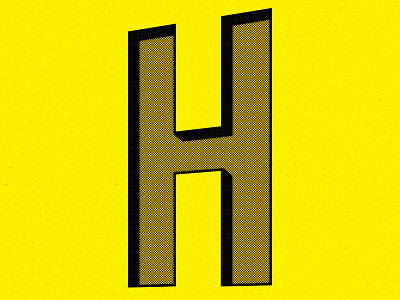 36 Days of Type - H 36days h 36daysoftype illustration type type design typography vector